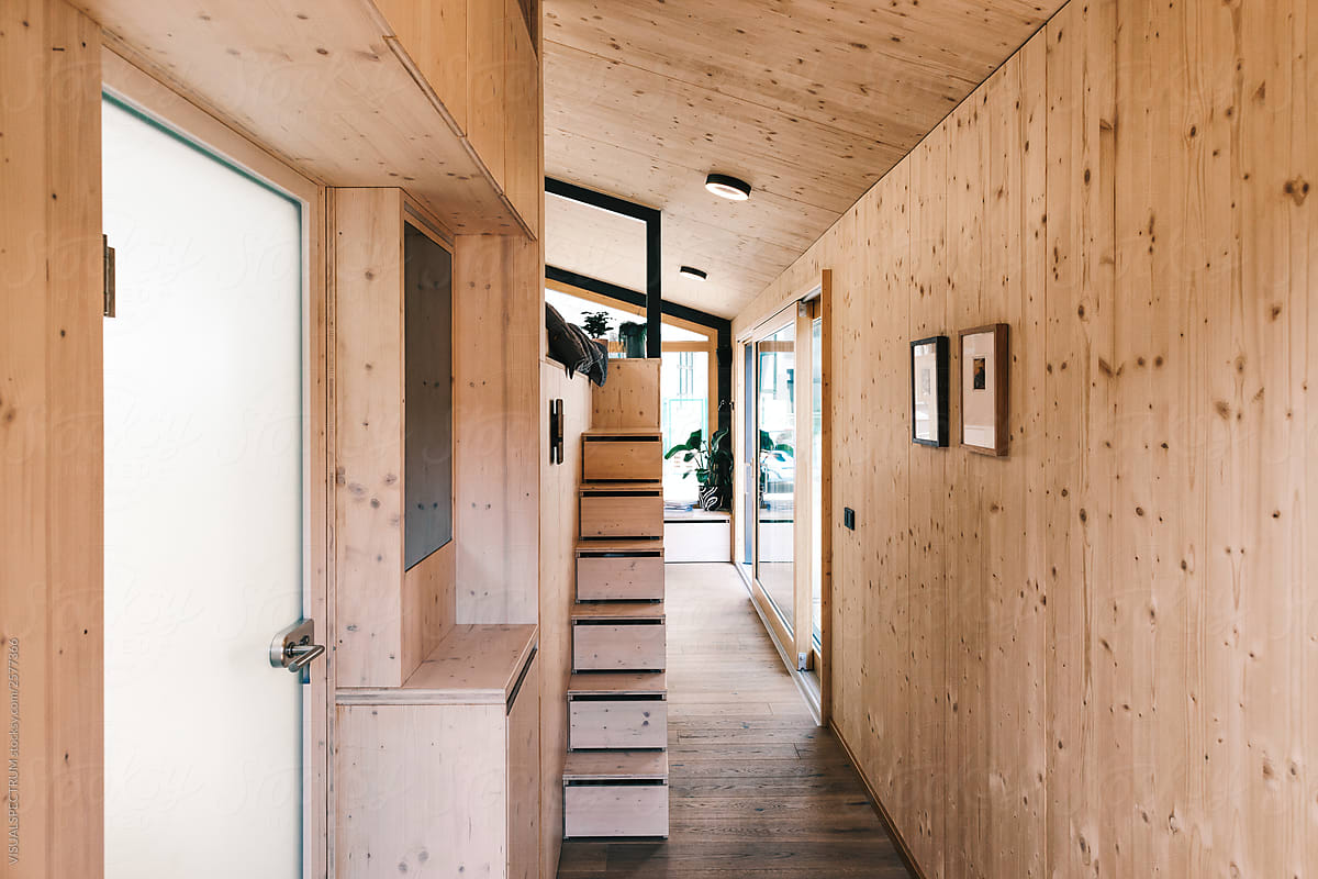 Beautiful Minimalist Tiny House Interior