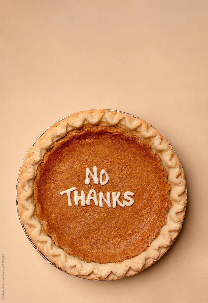 Saying No to Thanksgiving