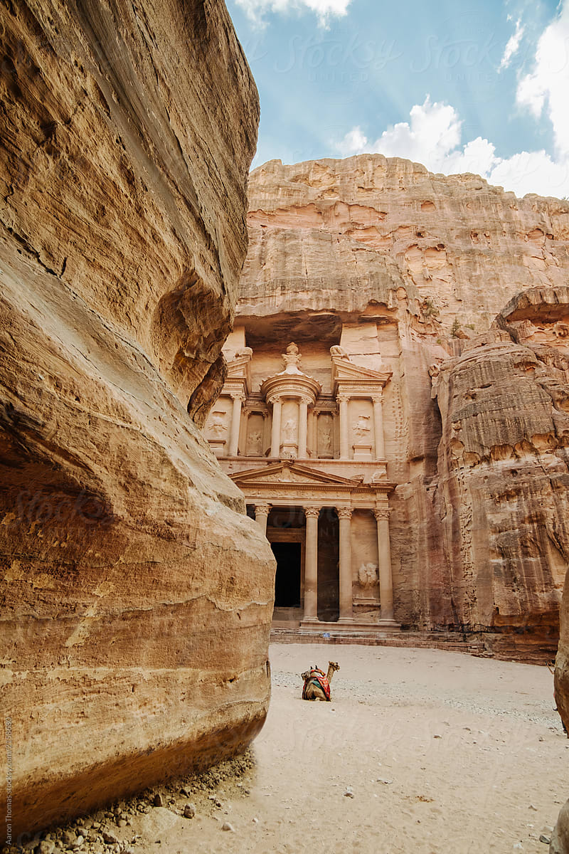 Trekking through Petra