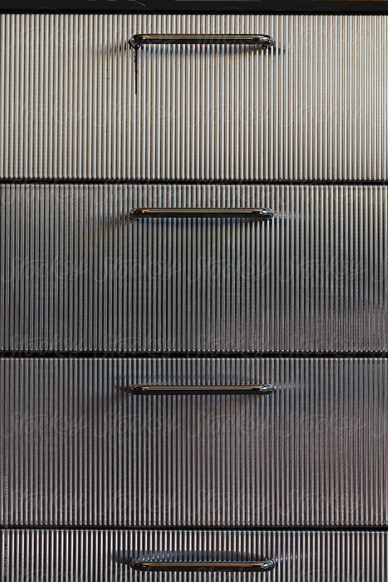 Metallic Furniture Closeup