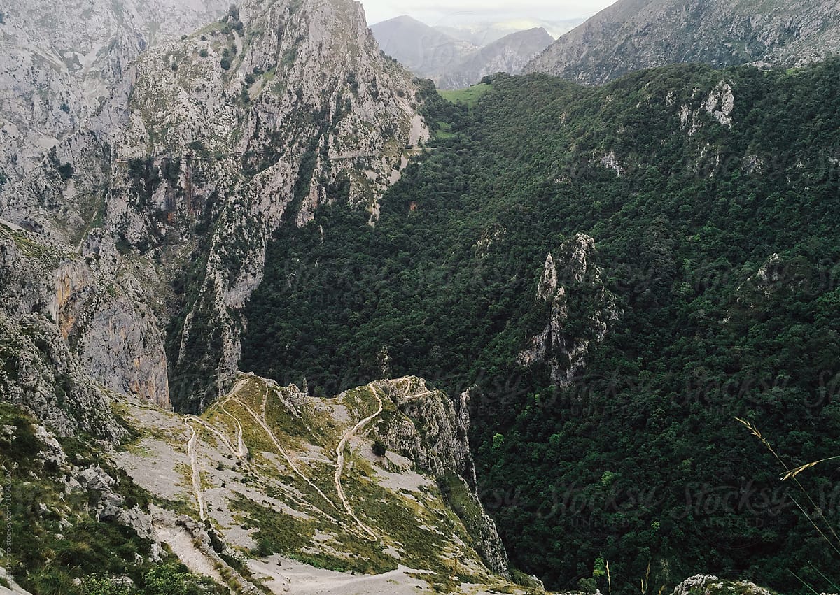 Senda de La Peña (Tresviso\'s Trail), Cantabria, Spain (Digital Version)