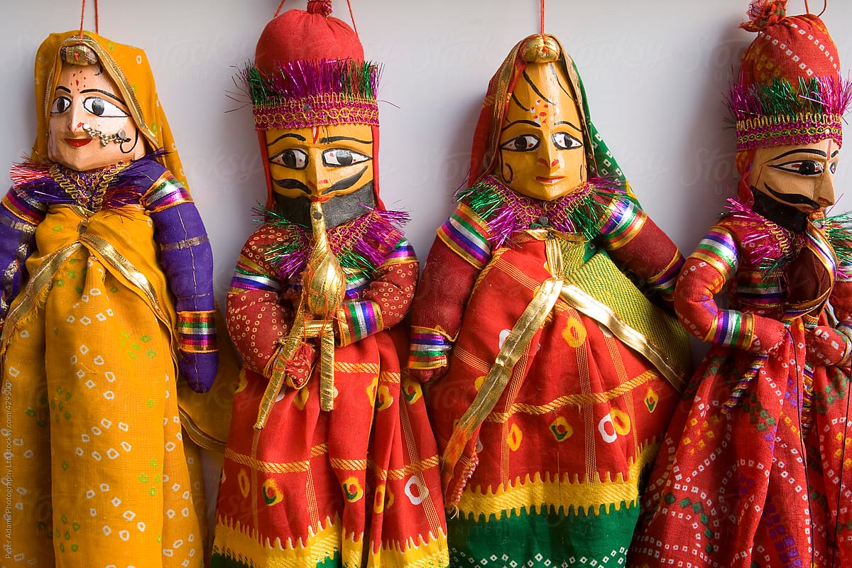 Indian puppets, Red Fort, Delhi, India