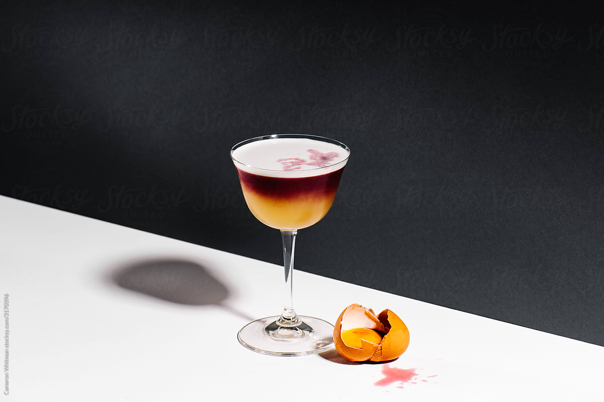 New York Sour Cocktail By Stocksy Contributor Cwp Llc Stocksy 6067