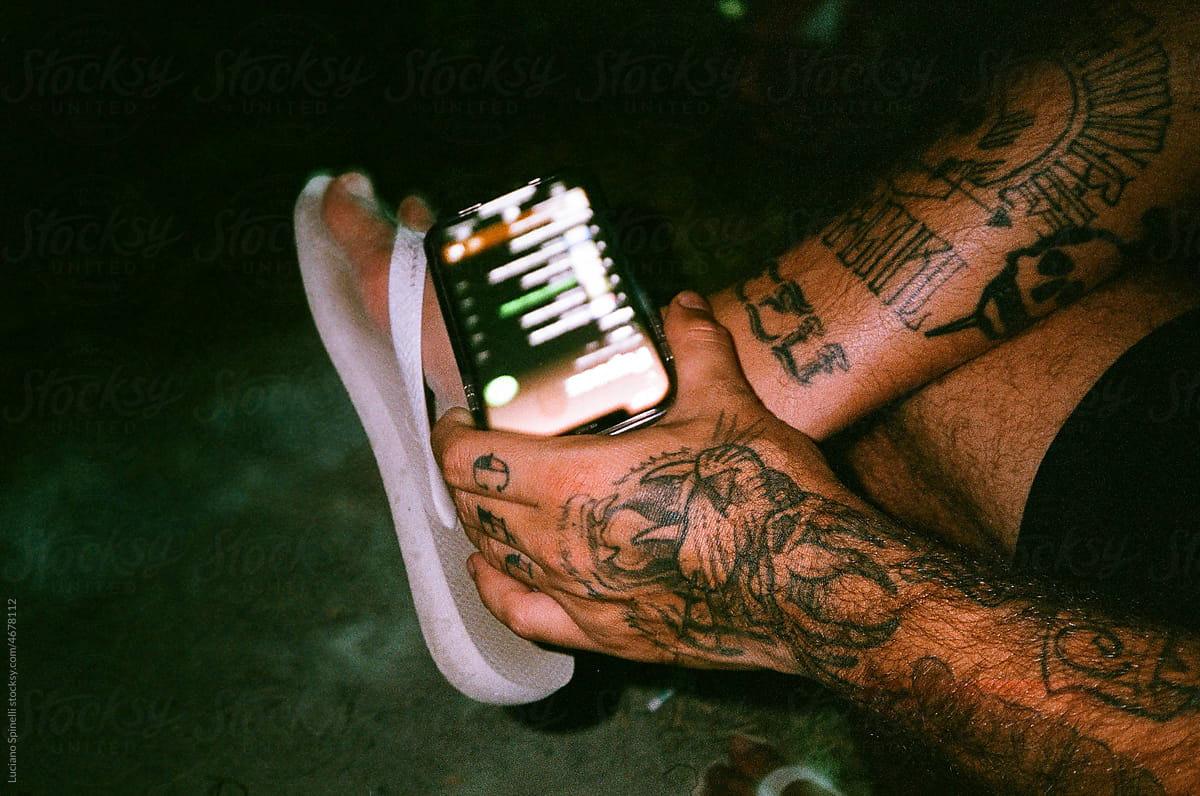 Nokia 2110 tattoo by Mambo Tattooer | Photo 30830