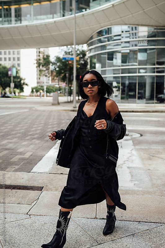 Slip Dresses And Boots" by Stocksy Contributor "Sweenshots & Shaymone" -  Stocksy
