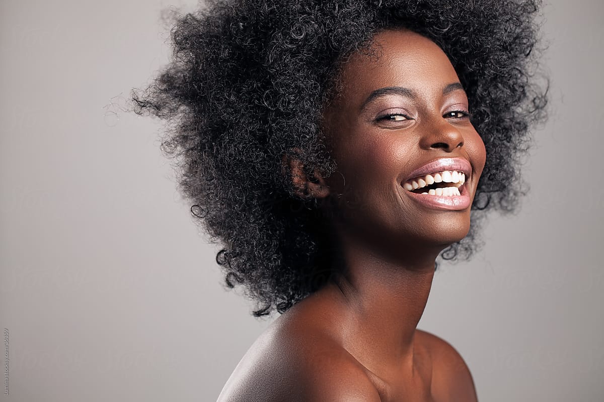 Beautiful African Woman by Stocksy Contributor Lumina - Stocksy