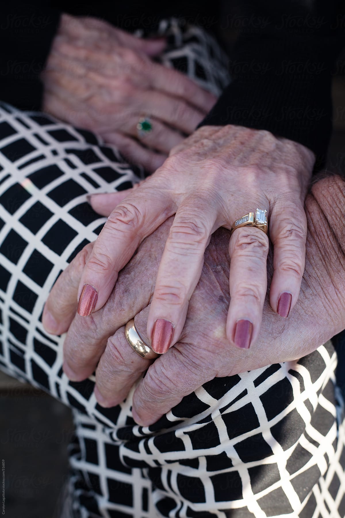 Hands Of A Couple Married Over 50 Years By Stocksy Contributor