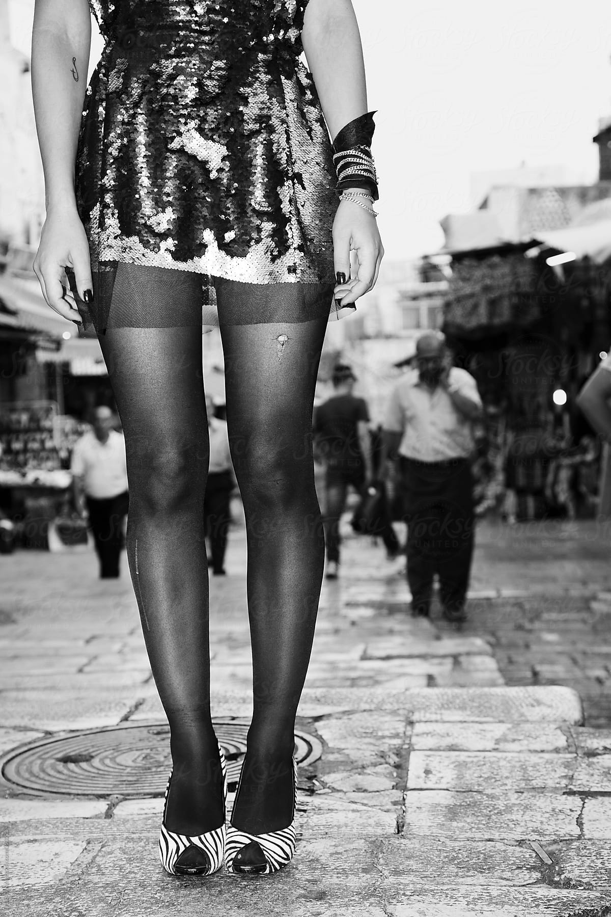 Rock Girl Style at Jerusalem Old City