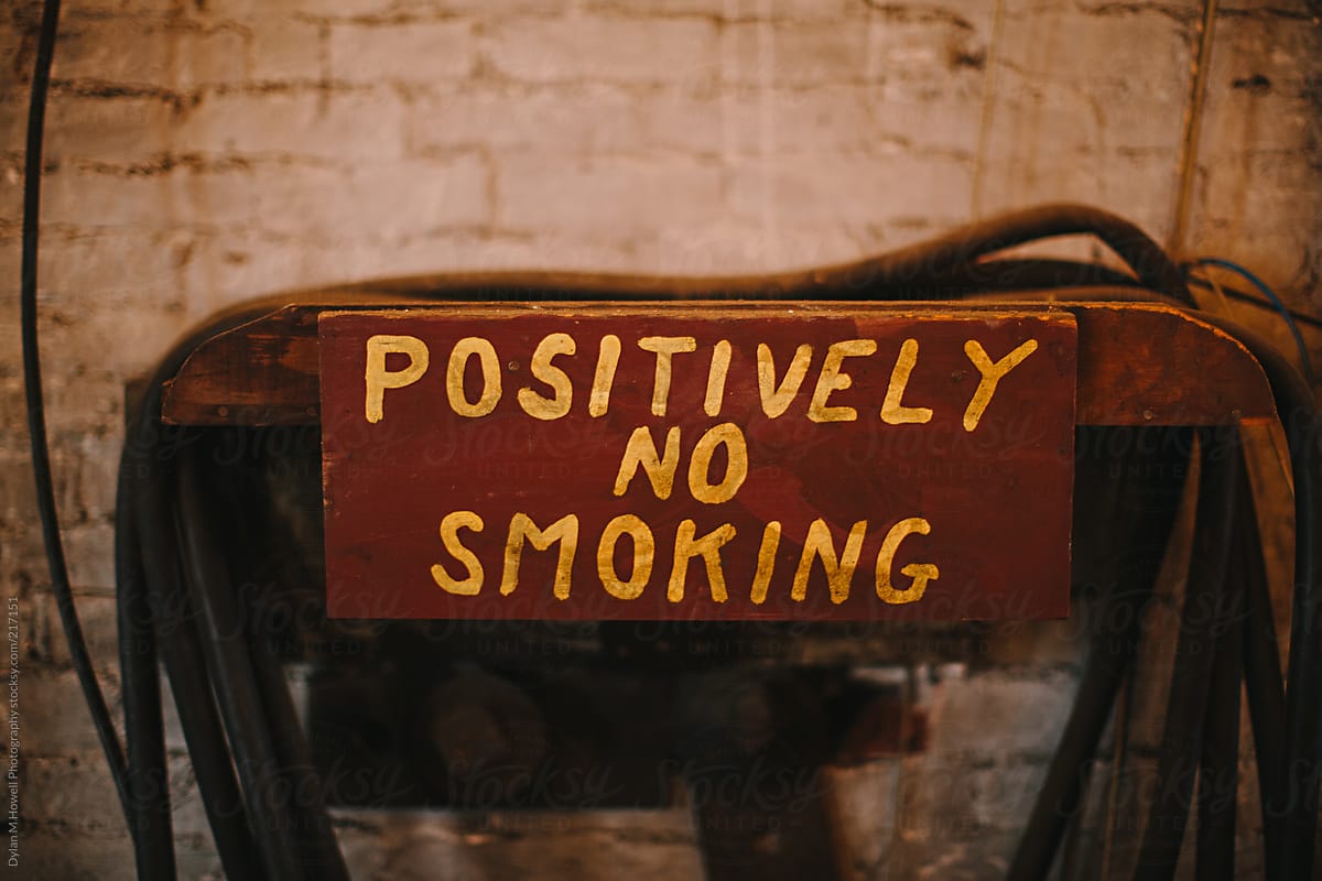 Positively No Smoking