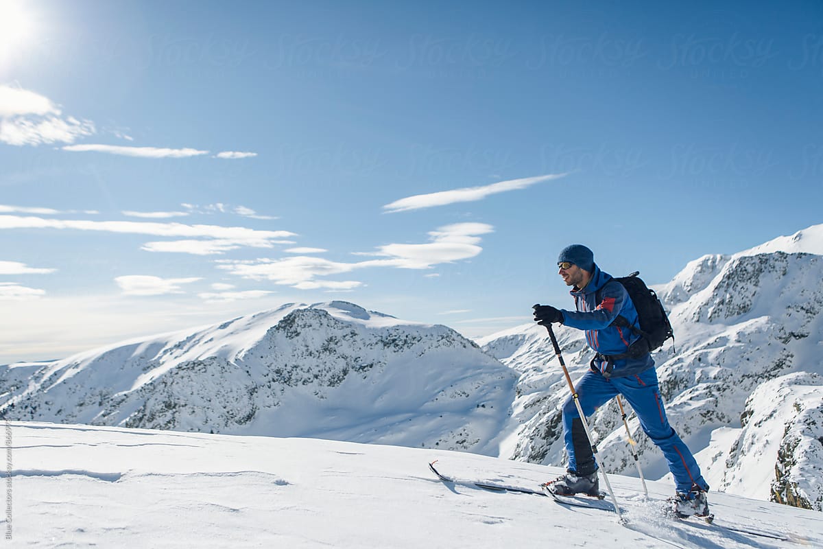 "Skier Day In The Mountains" by Stocksy Contributor "Jordi Rulló" - Stocksy
