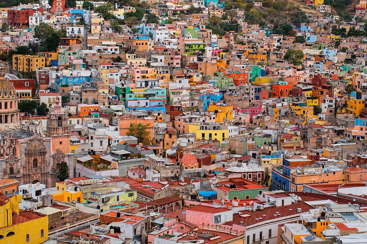Guanajuato, Mexico: Colorful Guanajuato city, Mexico