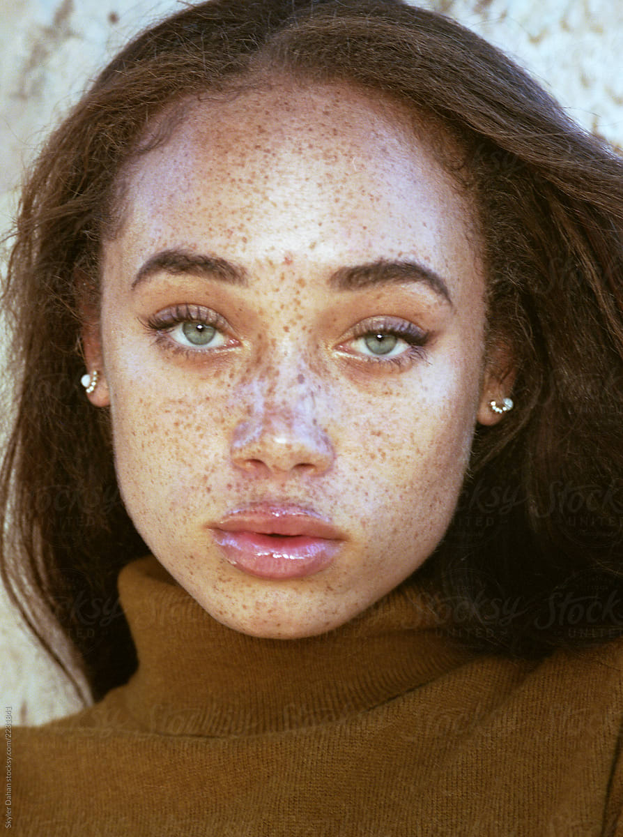 Green Eyes And Freckles By Skyler Dahan 3367