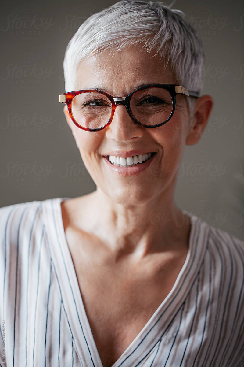 Portrait Of An Over 70 Years Old Woman by Stocksy Contributor