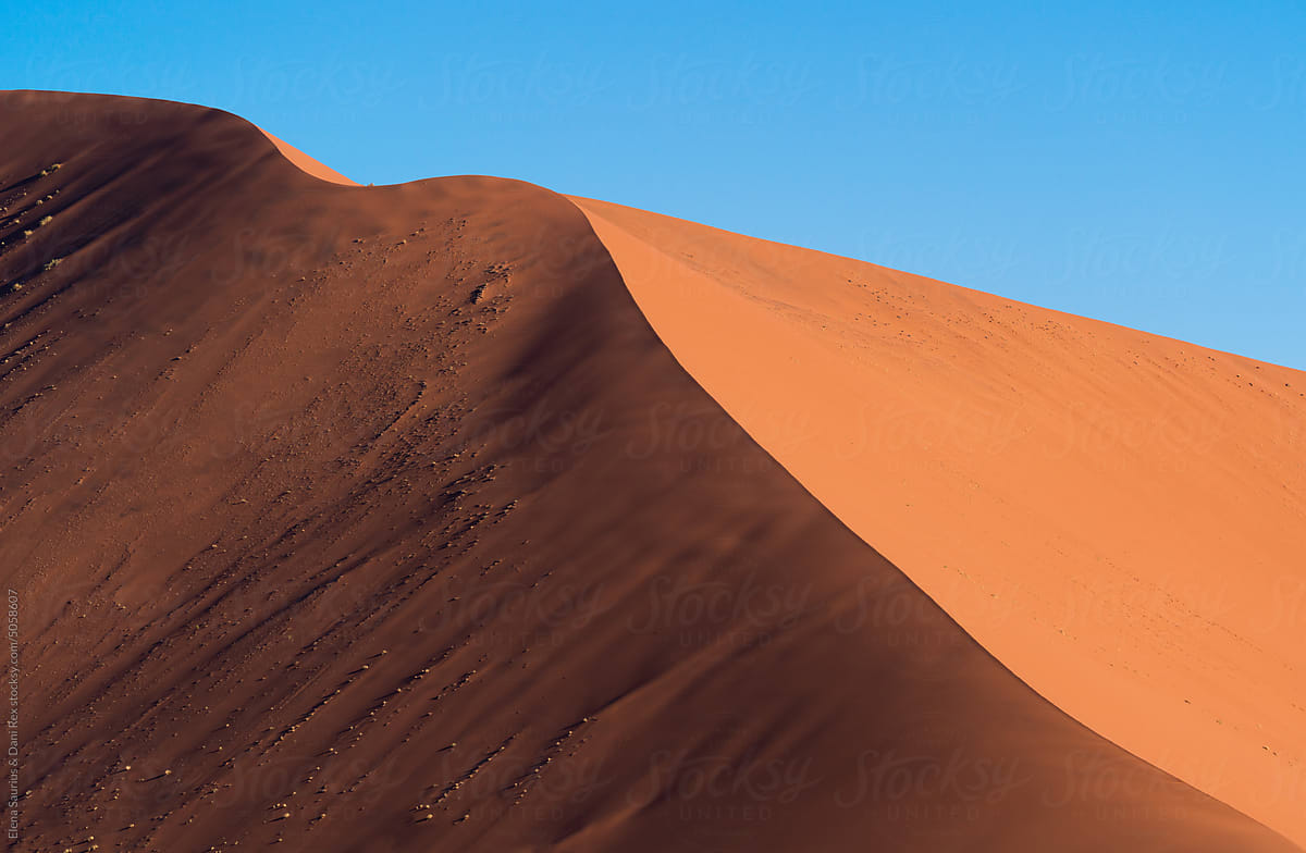 Big dune in Namib desert, Namibia, Africa