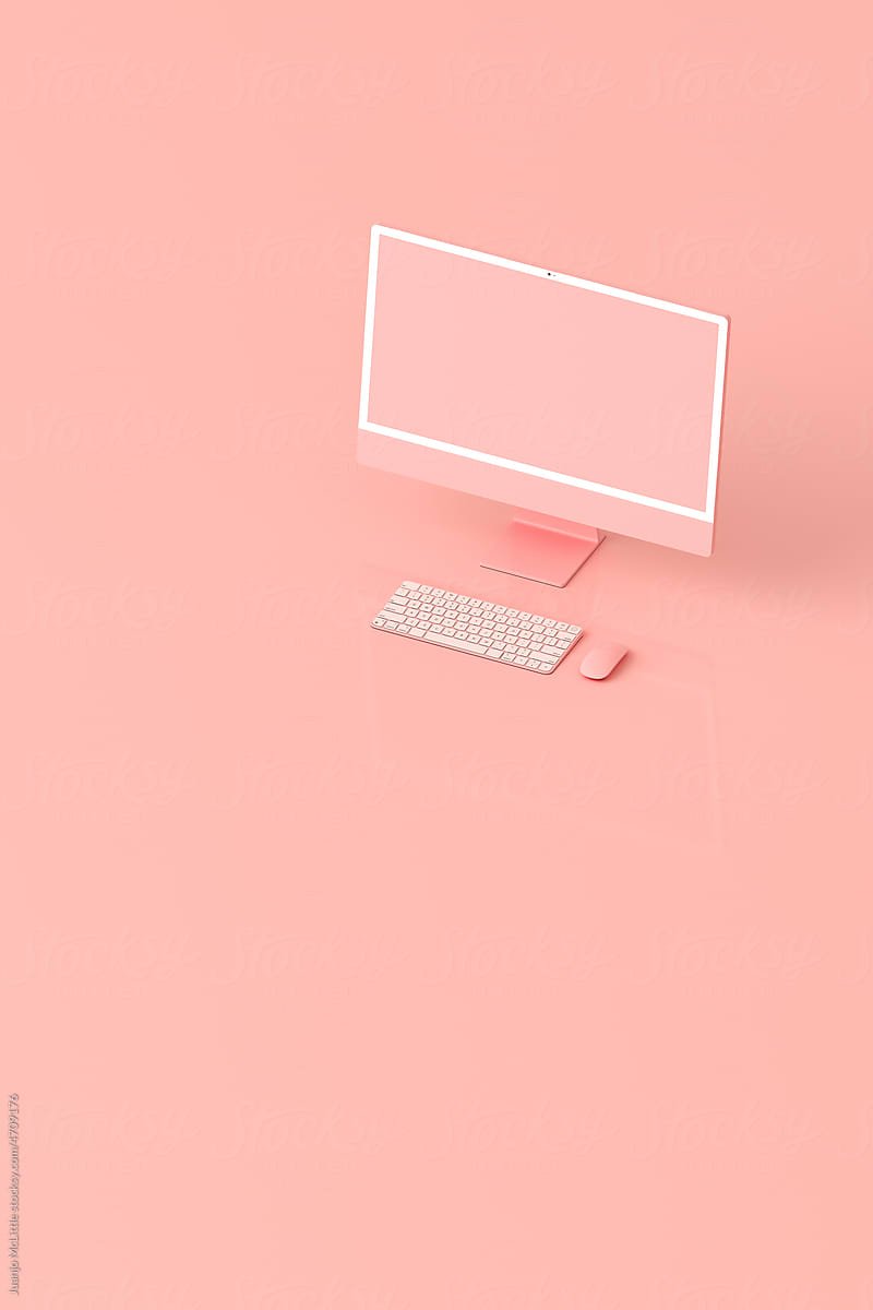 Minimal Computer Pink