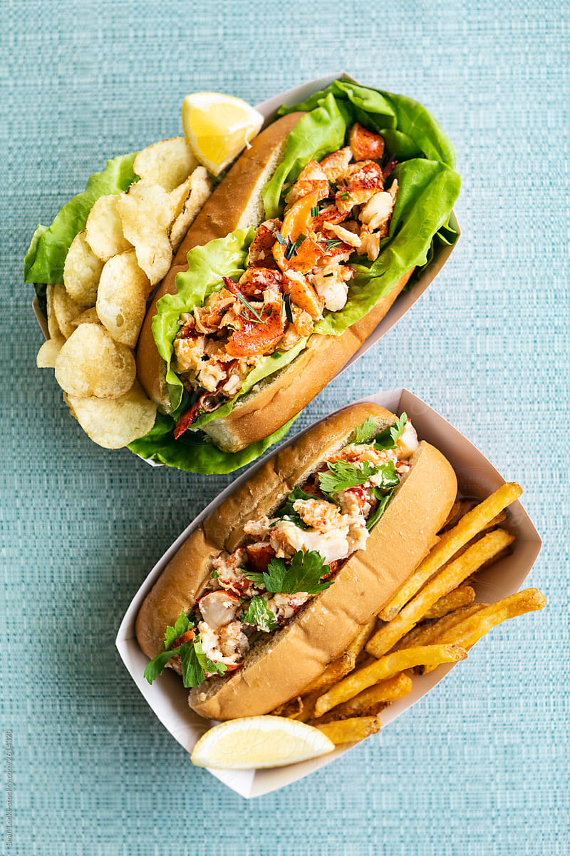 A Cool and A Warm Lobster Roll