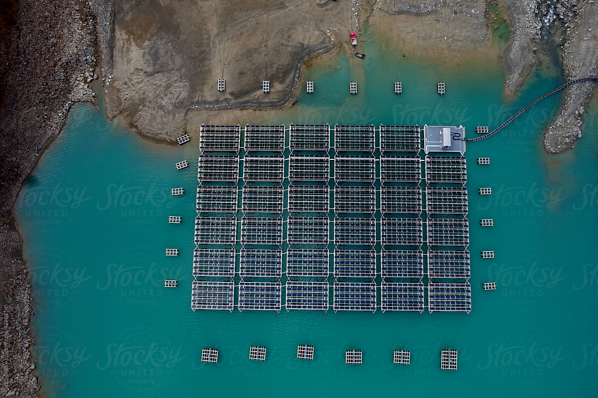 Renewable energy electricity power grid, aerial overhead