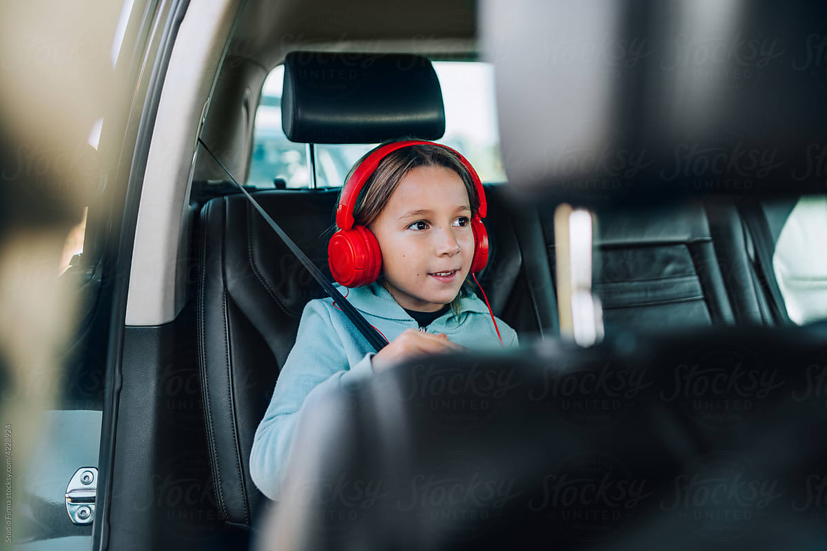 Little Girl in Car