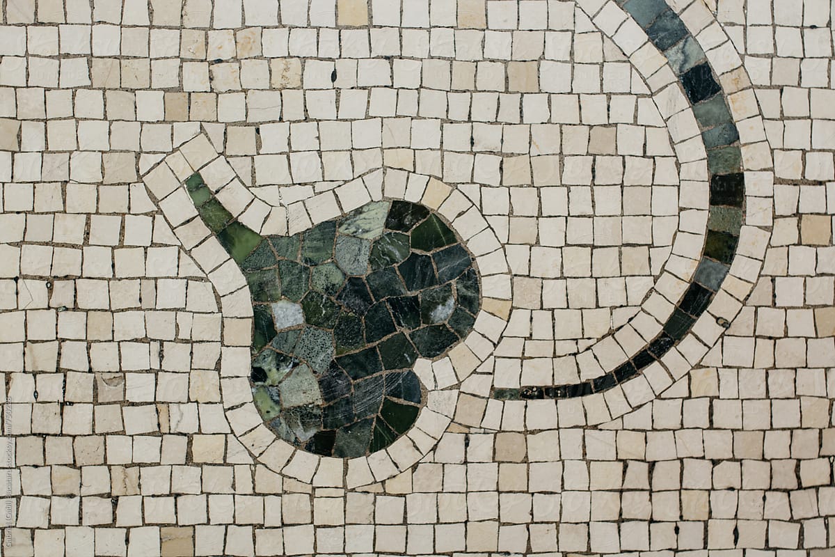 Leaf pattern mosaic