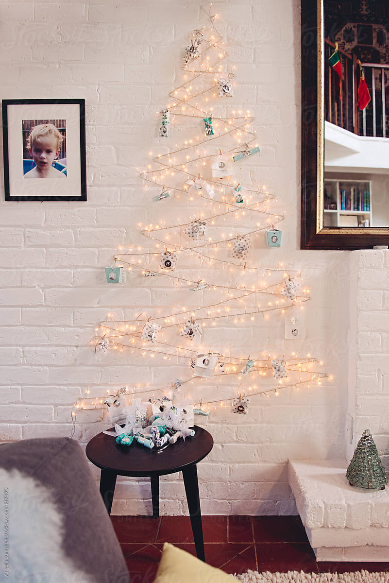 christmas lights shaped like a tree