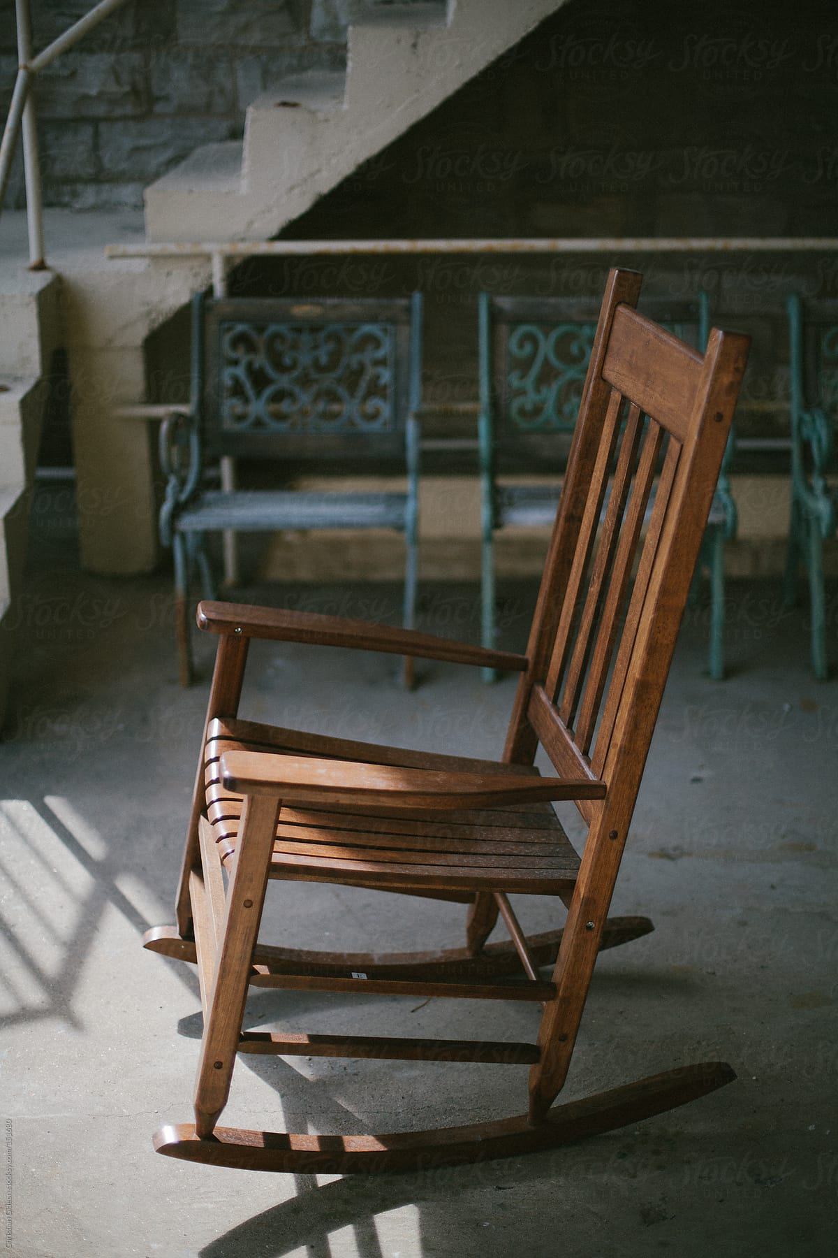 Lonesome Wooden Chair