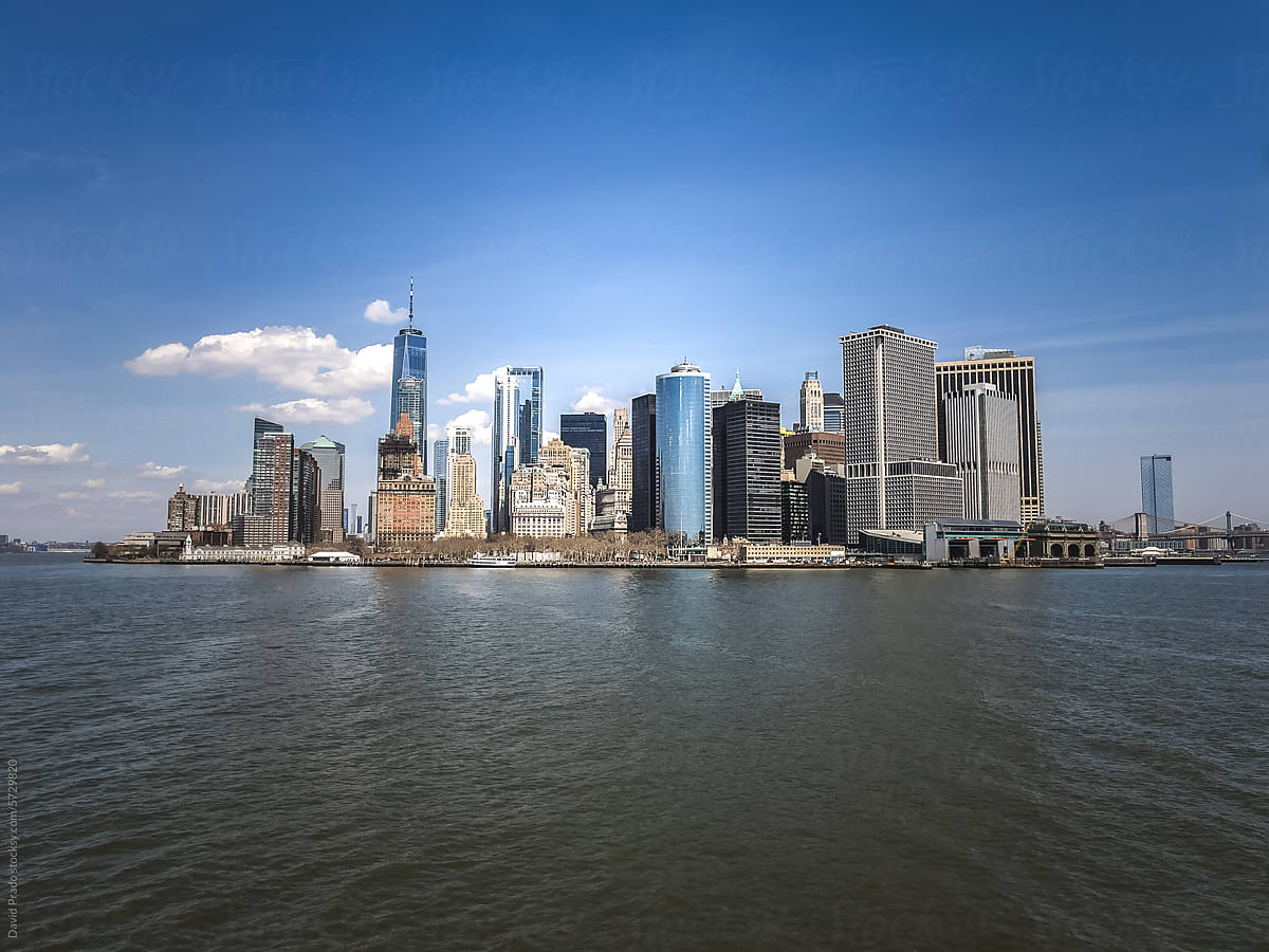 Manhattan Skyline with One World Trade Center