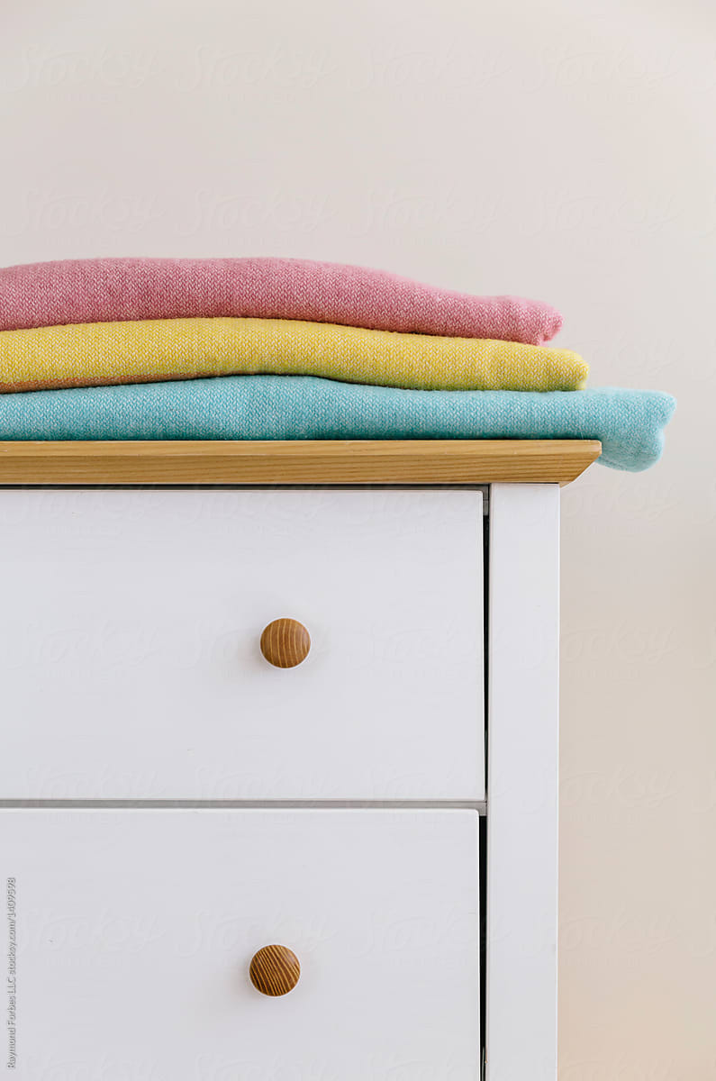 Cozy Blankets on Dresser