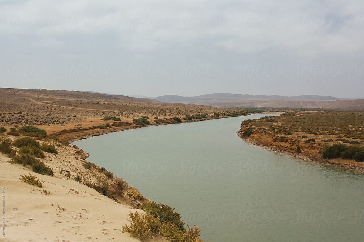 River In The Desert By Luis Velasco Desert River Stocksy United
