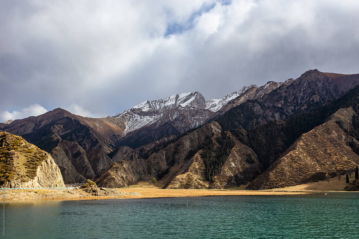 Dalong lake ,Xinjiang,China