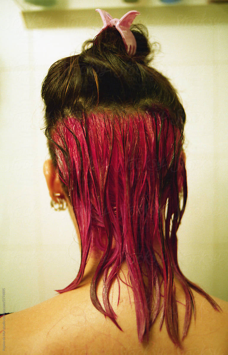 Vibrant Pink Hair