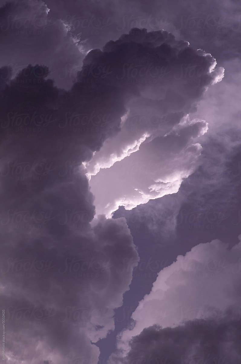Storm clouds Pawnee National Grasslands Colorado spring storm