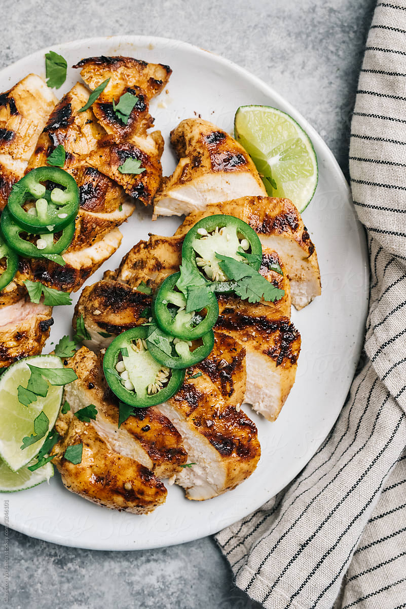 Sliced Chili Lime Chicken Breast Fillets