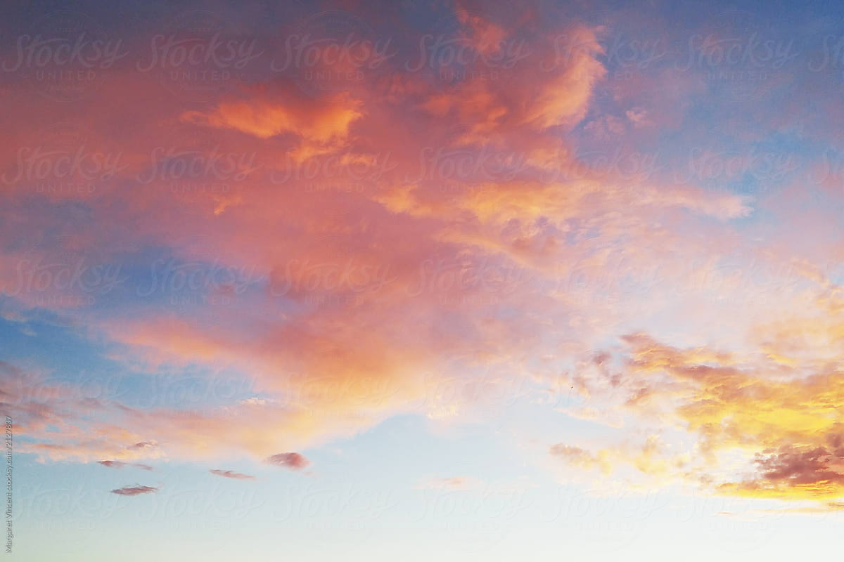 Sunset Clouds By Margaret Vincent Stocksy United