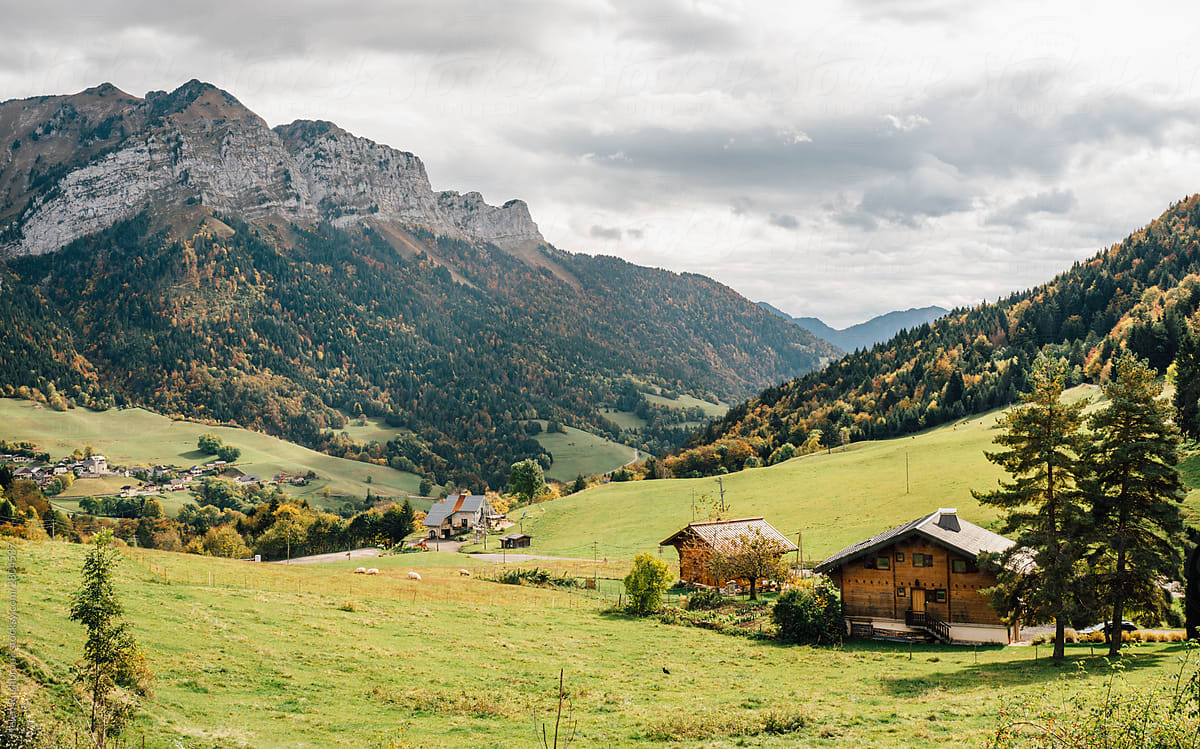 French mountain landscape