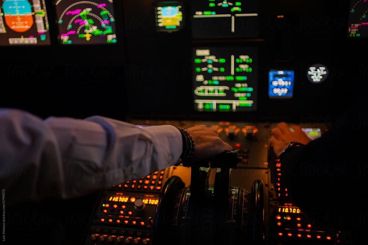 Aircraft Cabin, Flight Academy Simulator.