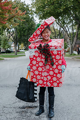 House Halloween Costume by Stocksy Contributor Gabi Bucataru - Stocksy