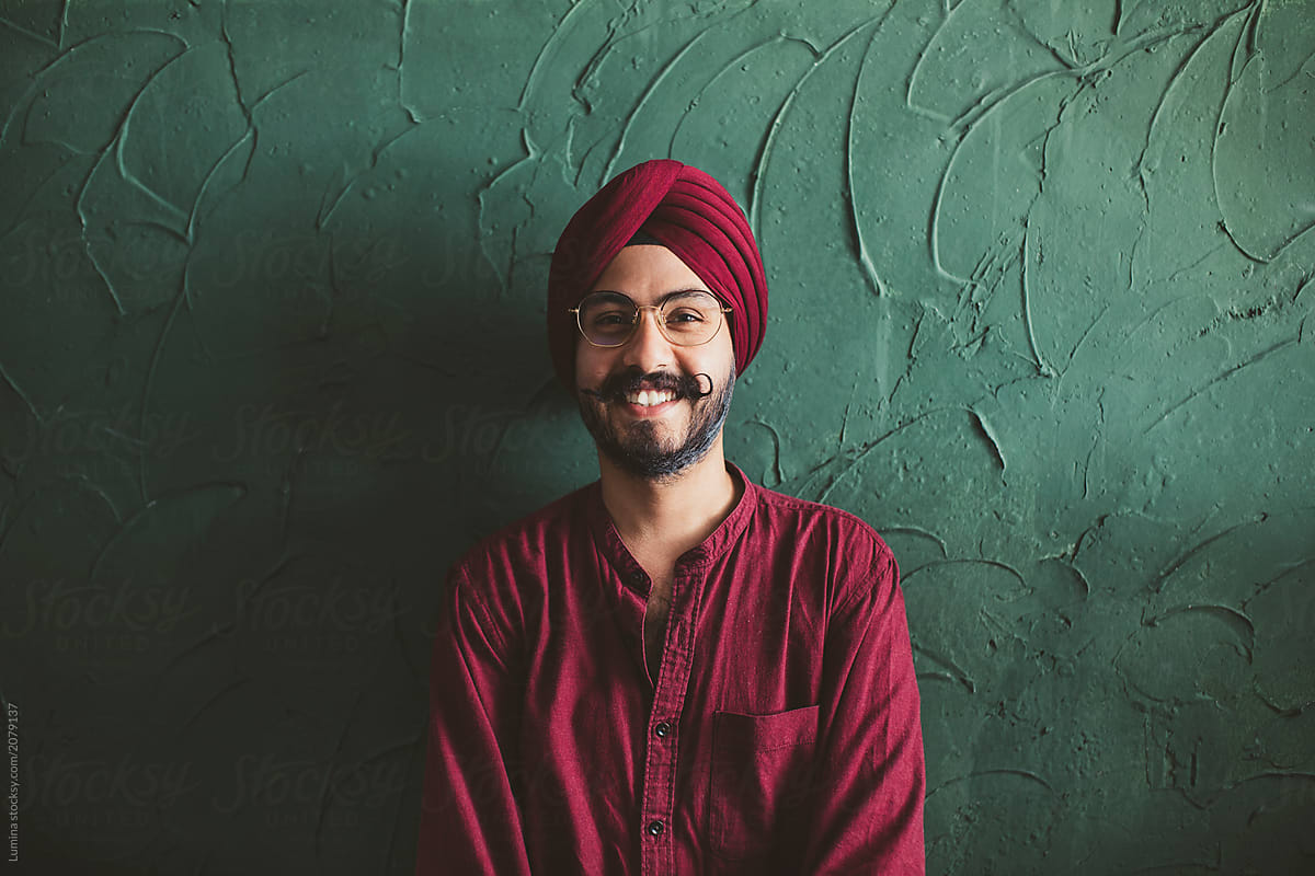 Portrait of a Happy Indian Man