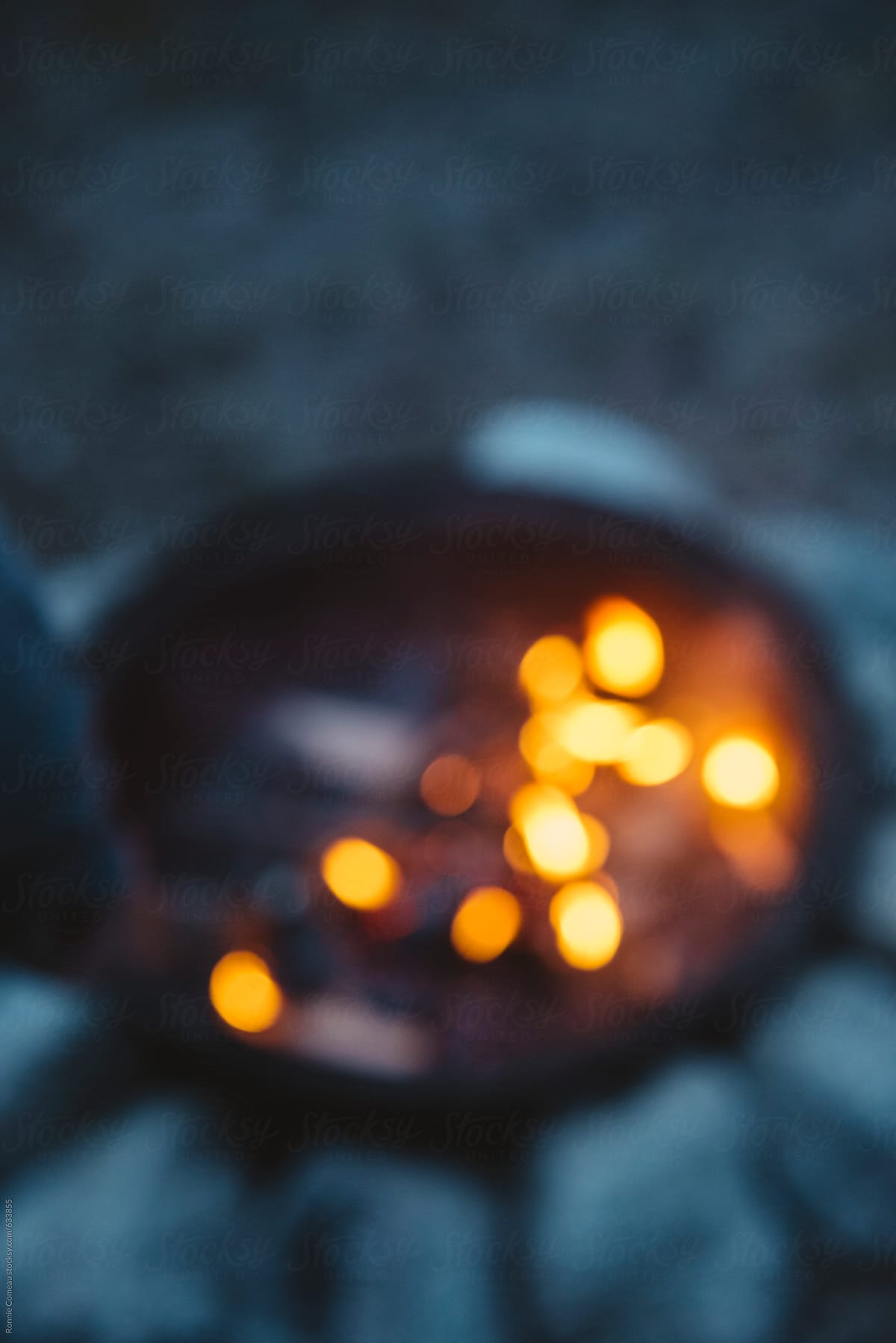 Camp Fire Blur