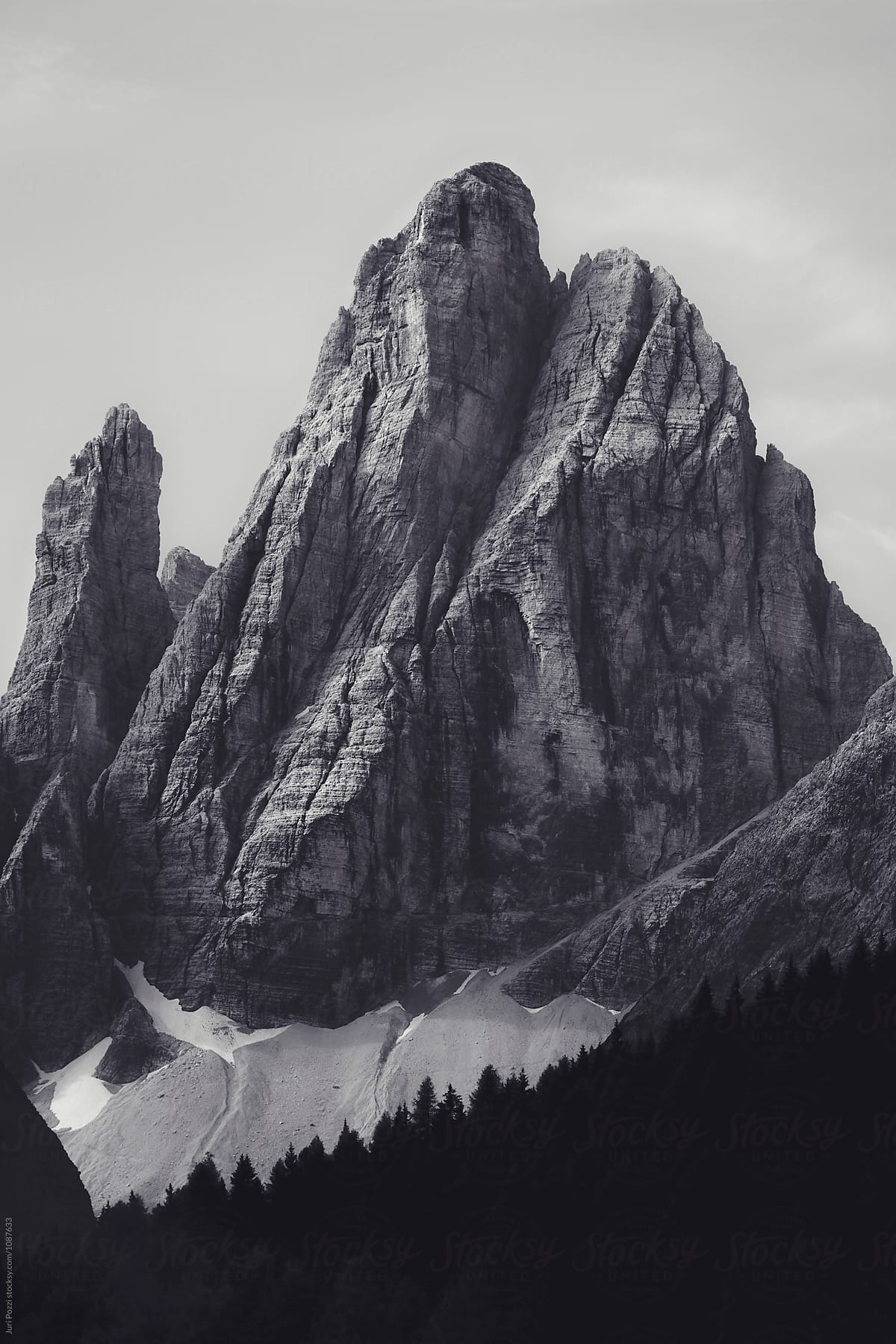 Dolomites mountain in northen Italy