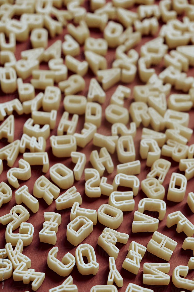 Pasta letters