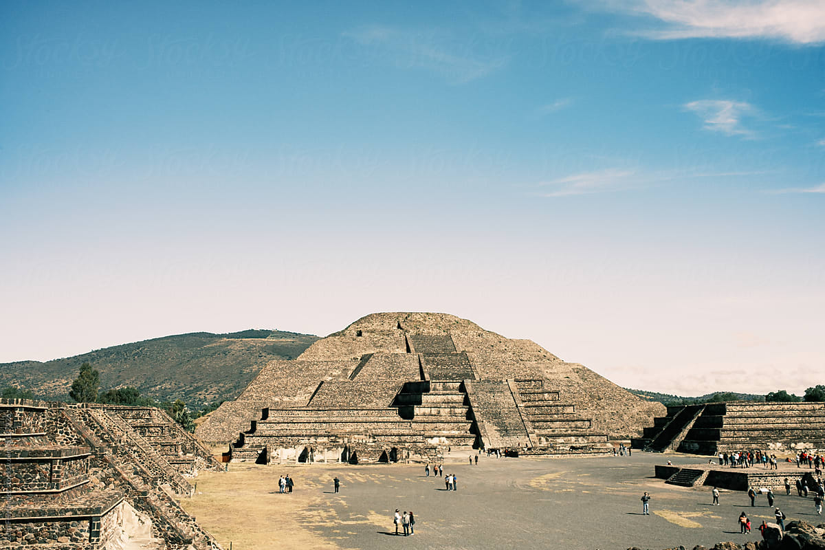 Teotihuacan Ruins In Mexico