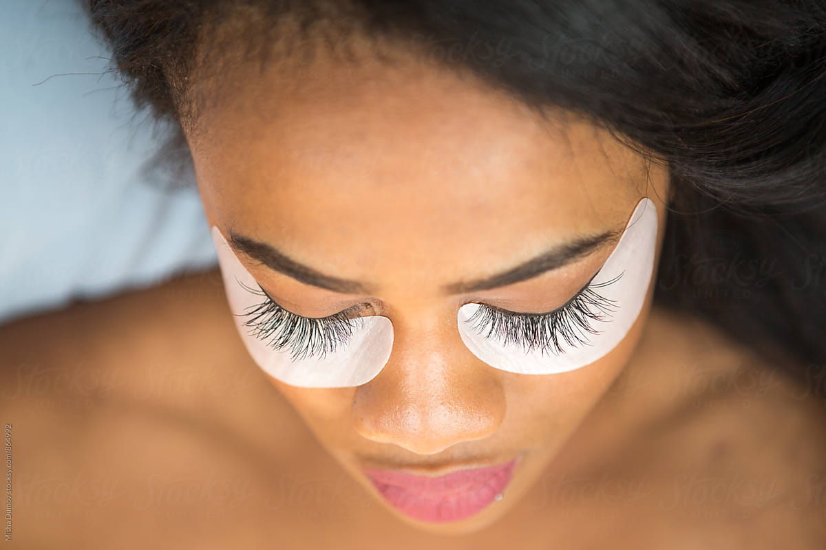 Image result for black women eyelash extensions