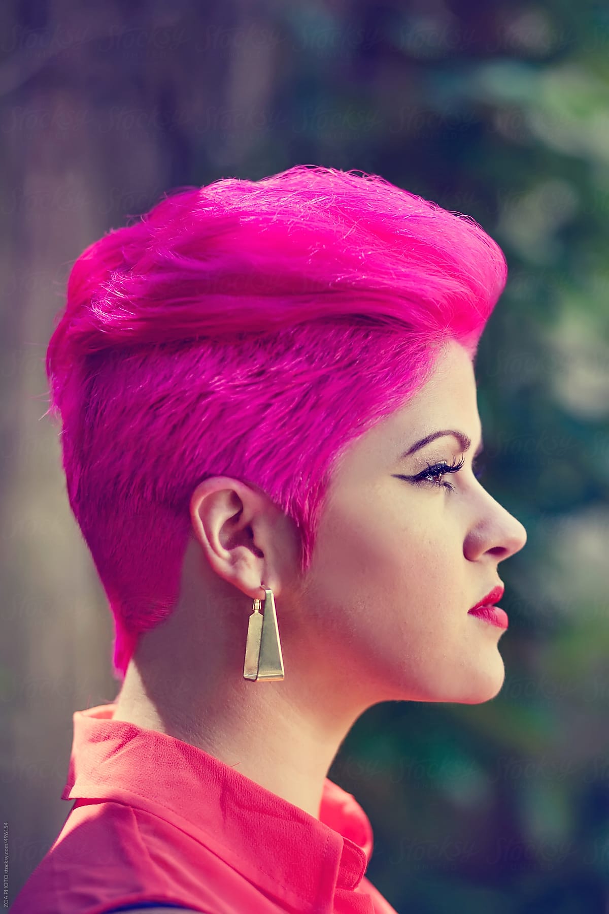 Pink Hair Profile