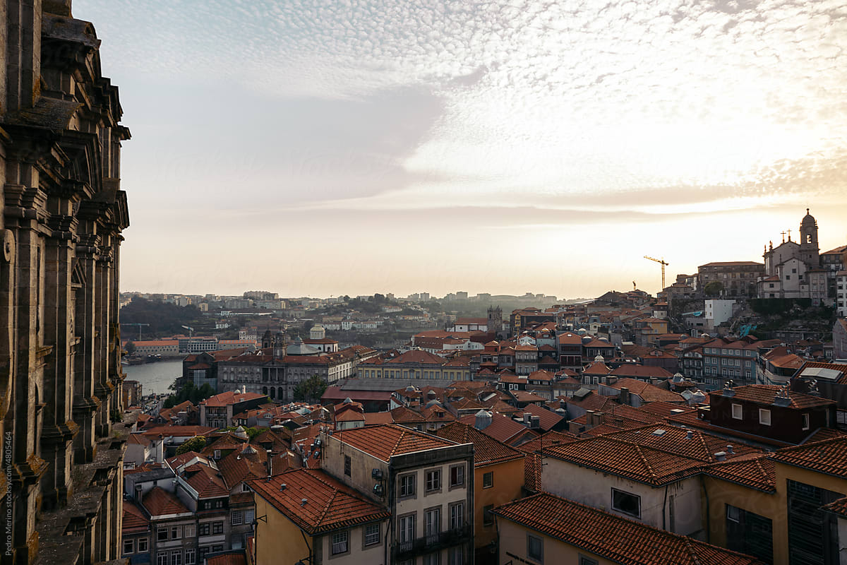 Cityscape of the city of Porto