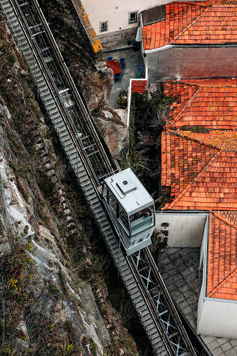 Funicular dos Guindais, Porto.