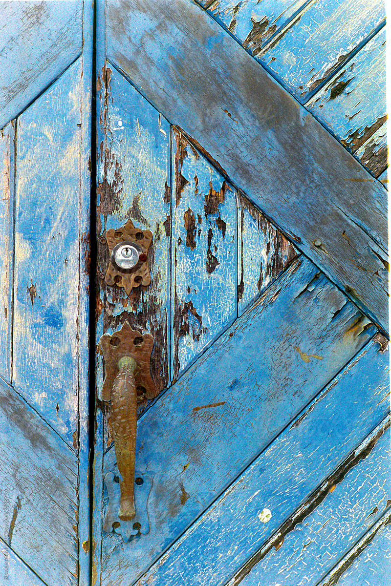 Old Timber door