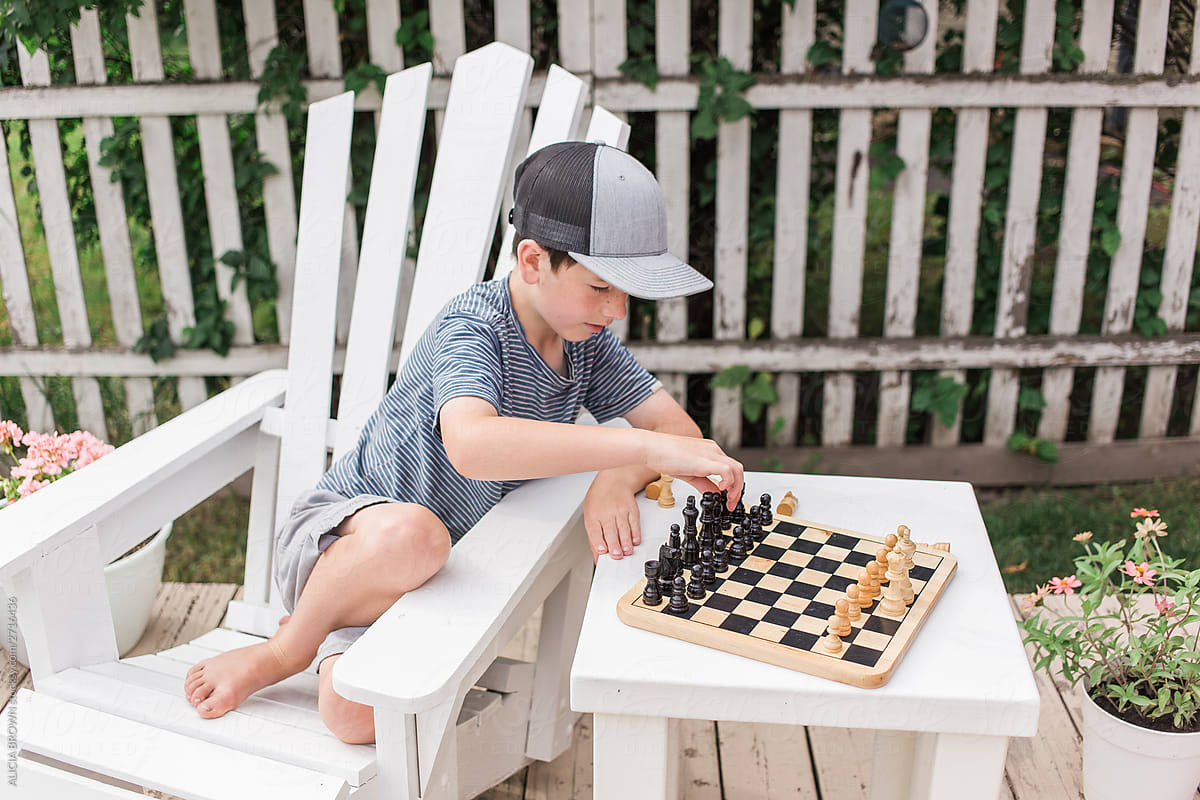 Backyard Chess Game