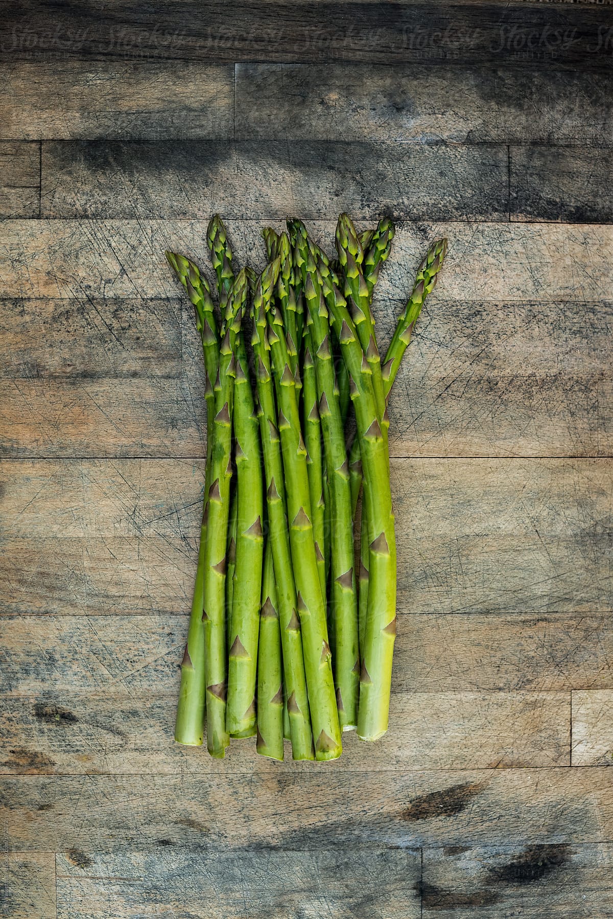 Asparagus From Above