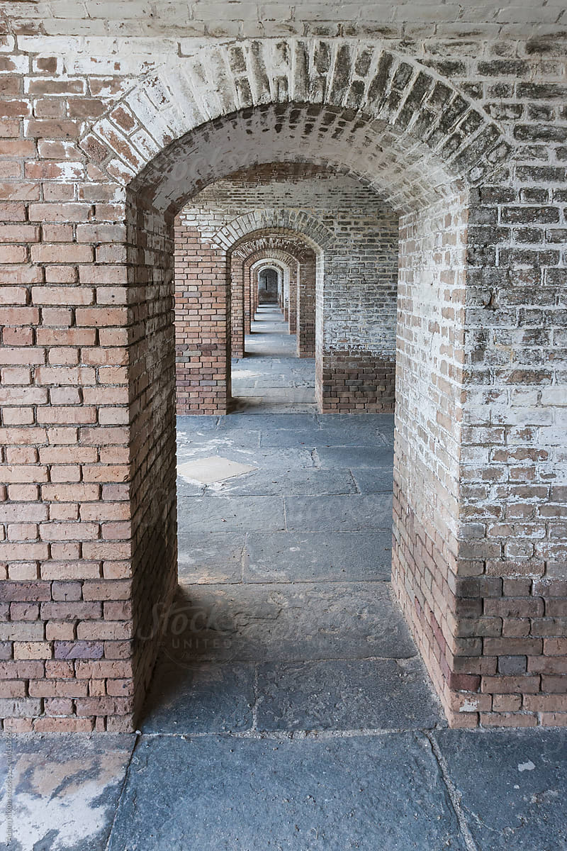 Repeating Brick Arches