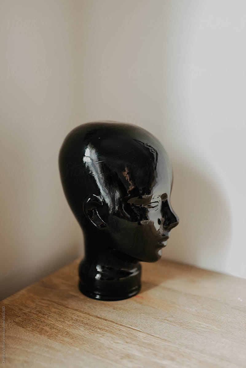 Prismatic images of a manniquin head